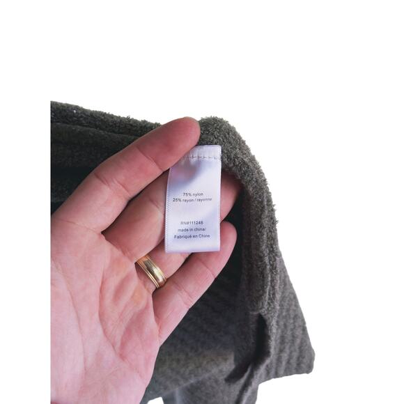 Barefoot Dreams CozyChic Lite Hooded Long Resort Cardigan Taupe Large Lounge - Picture 5 of 8